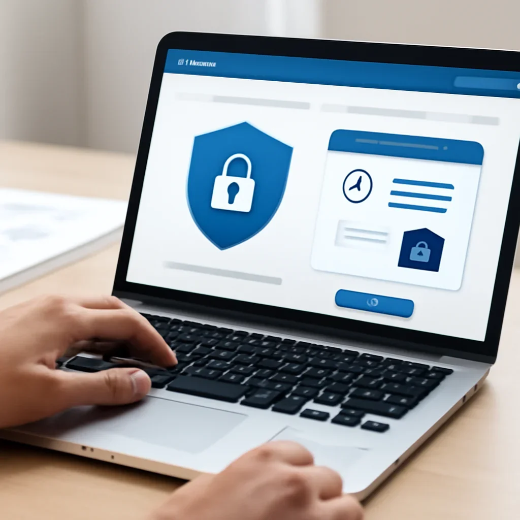 Book a Call supporting image with secure online mortgage workflow
