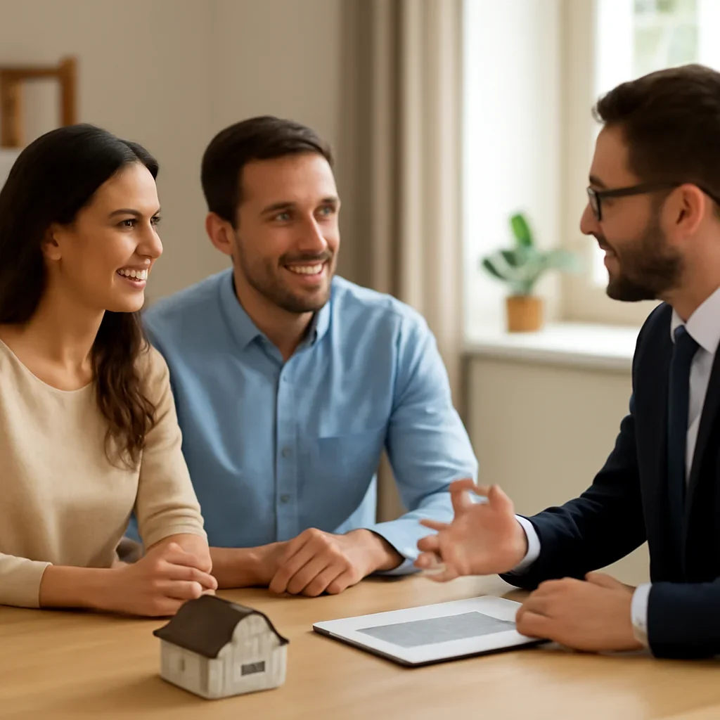 ARM vs Fixed-Rate Mortgage consultation image showing a clear next-step meeting