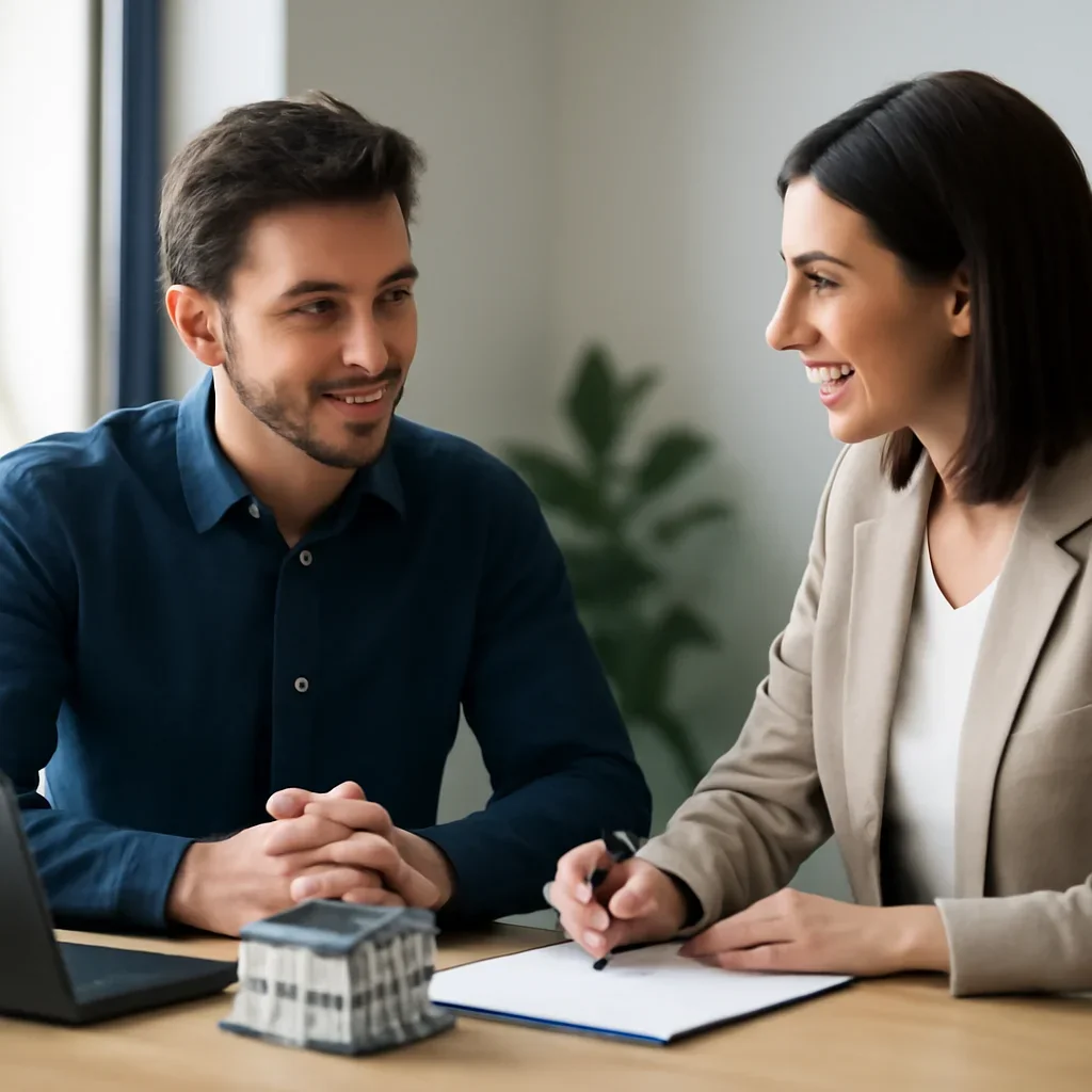 For Self-Employed Professionals consultation image showing a clear next-step meeting
