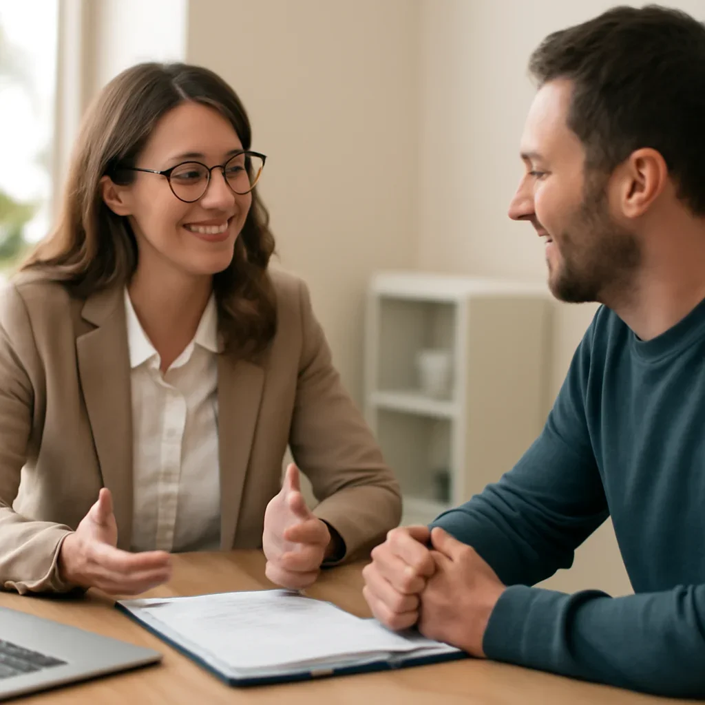 Tools & Integrations call-to-action meeting between advisor and client