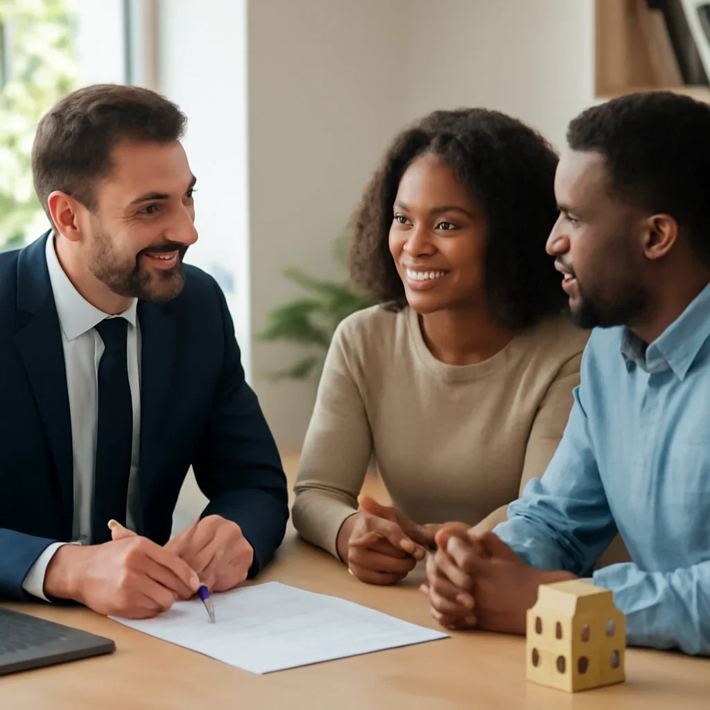 Adjustable-Rate Mortgage consultation image showing a clear next-step meeting