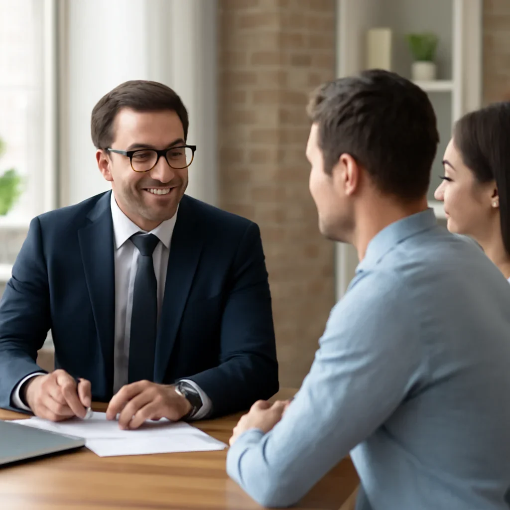 Asset Qualifier Loan consultation image showing a clear next-step meeting