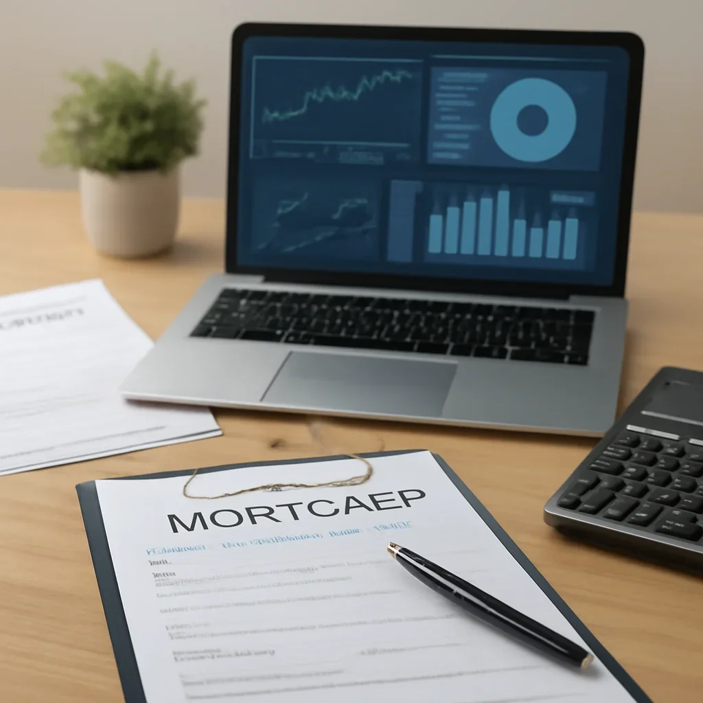 HomeReady & Home Possible Loans supporting image with mortgage documents and digital planning tools