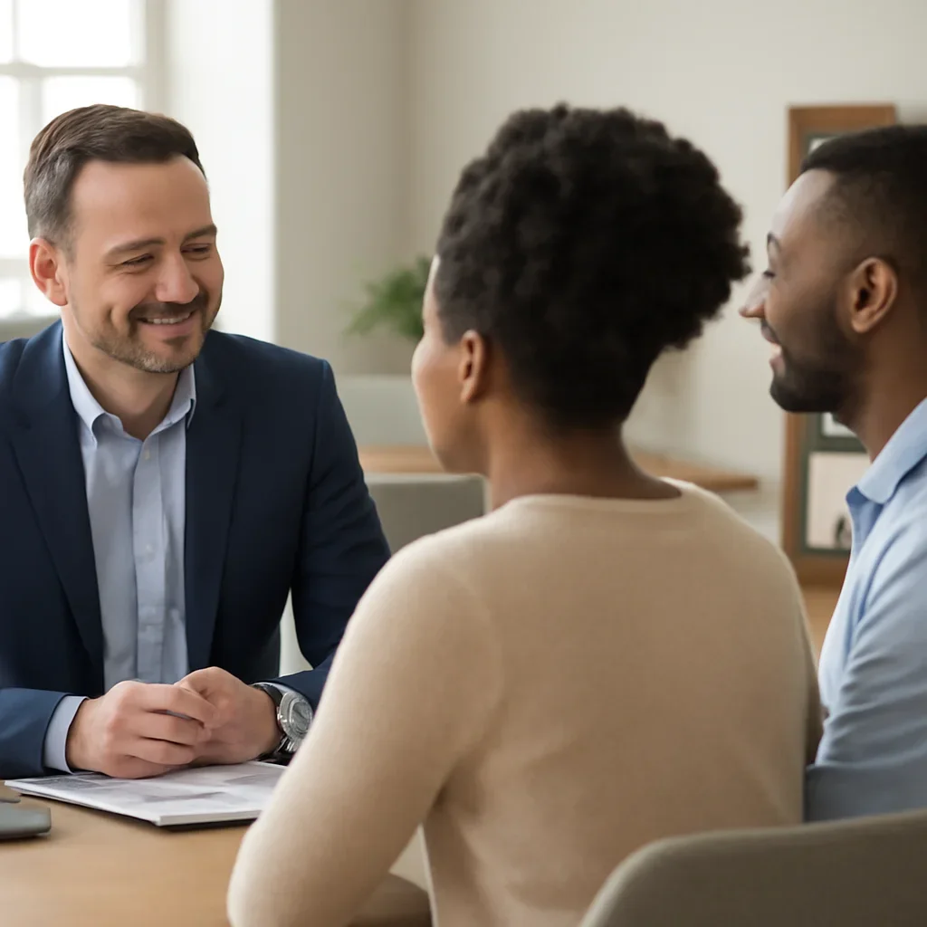 Portfolio Loan consultation image showing a clear next-step meeting