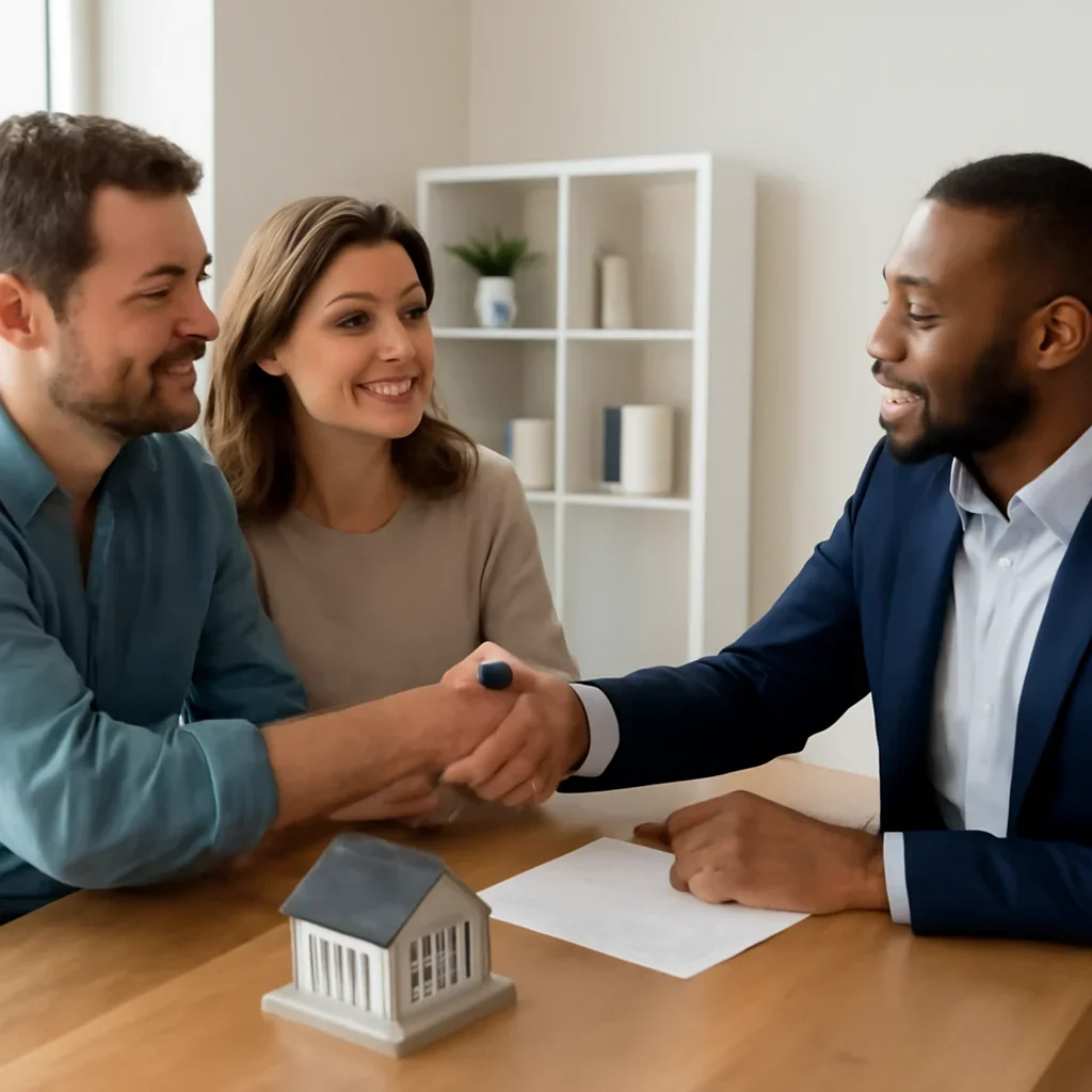 Rate & Term Refinance consultation image showing a clear next-step meeting