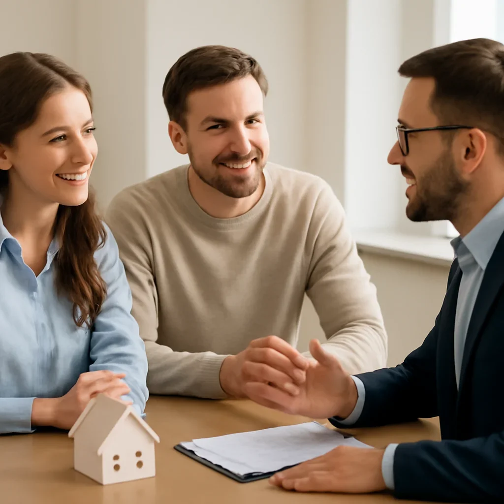 USDA Loan consultation image showing a clear next-step meeting